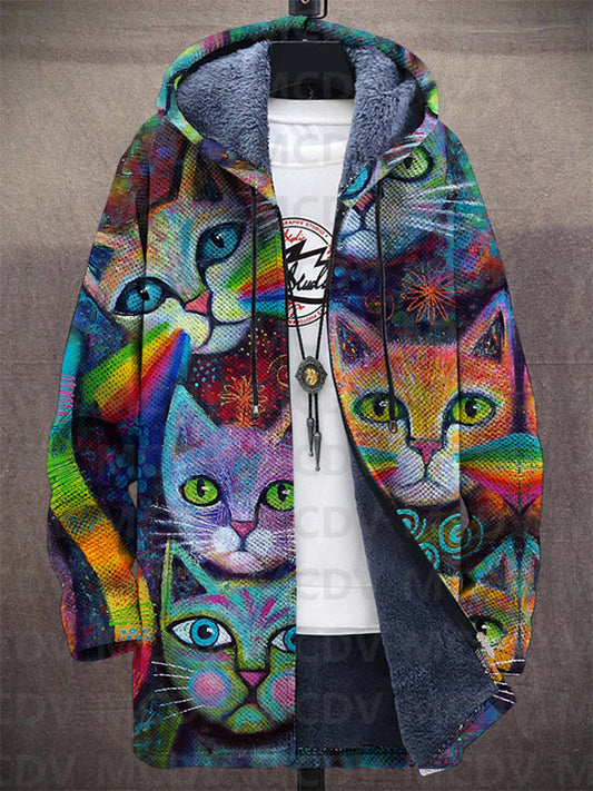 Gema | Chaqueta Artística con Capucha