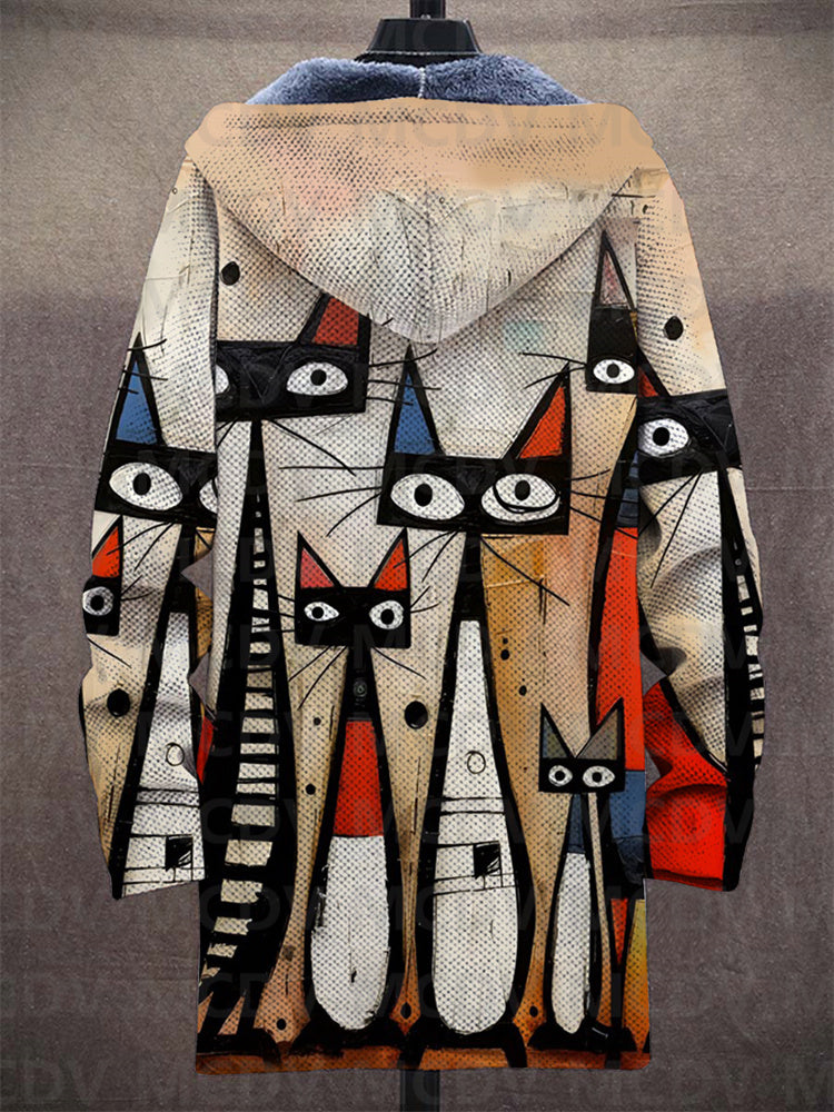 Fátima | Chaqueta Artística con Capucha